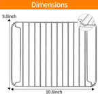 Countertop Toaster Oven Accessories for BLACK DECKER 4 Slice Extra Wide Convection Toaster Oven, 10.75×8.27 IN Stainless Steel Toaster Oven Replacement Parts Baking Rack Wire Rack