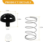 Coffee Machine Brew Basket Bottom Spring Loaded Stopper Kit - Compatible with Mr. Coffee, Black & Decker & Hamilton Beach Models 990117900, 990237500,Coffee Maker Replacement Parts & Accessory
