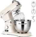 8.4QT Commercial Stand Mixer 800W with Aluminum Die Casting Meets the Standard of NSF/ANSI 8-2023, Mixers Kitchen Electric Stand Mixer with Stainless Steel 8L Bowl, Dough Hook, Whisk and Beater