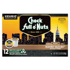 Chock Full o'Nuts Heavenly Hazelnut Coffee, Compatible with K-Cup Pods, 12 CT (Pack of 3)