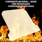 Pizza Stones Replacement Parts for Ooni Koda 16 Gas Oven, 28mbar Outdoor Propane Pizza Oven Cordierite Baking Stones for Ooni Pizza Stones Accessories for Bread