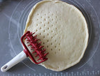 Pizza Dough Docker Docker Dough Bubble killer Time-Saver Pizza Dough Roller Docker Dough Blistering Killer Pizza Docker Roller for Home Kitchen Pizza Making Accessories Pizza Docking Tool