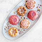 Nordic Ware Floral Cakelet, 3 Cups, Toffee