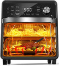 Nuwave Plug-In Grill Air Fryer Oven Combo w/Sheath Heaters, Authentic Char Flavor, 2024 New Convection System, 2X More Even, 100 Presets, Smarter Probe, 50-550°F, Stainless Steel