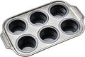 Pop Over Baking Pans Pop Over Pan Popover Pans Nonstick 6, Professional Grade for Bakery Kitchen Oven