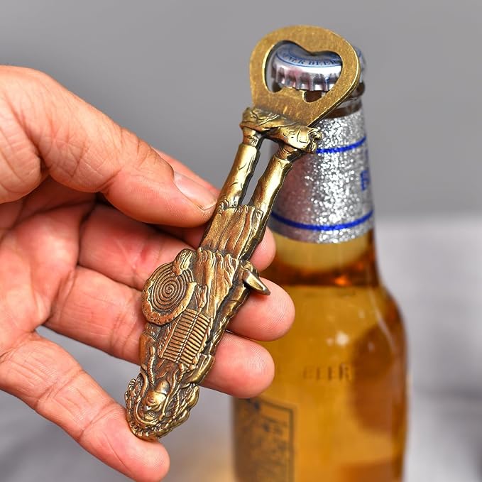Beer Bottle Opener Indians，Cool Bottle Opener for Bar Tool, Soda and Beer Cap Remover, Cool & Fun Gadget