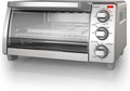 BLACK+DECKER 4-Slice Toaster Oven with Natural Convection, Stainless Steel, TO1760SS (TO1760SST-1)