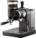 20 Bar Espresso Machine | LED Screen Touch Control | 6 Level Adjustable Grinder | Drip Coffee & Cold Brew, Milk Frother, Assisted Tamper & Built-In Accessory Storage Box | 50oz Tank