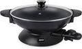 Aroma Housewares AEW-307 Electric Wok, 5 Qt, Black.