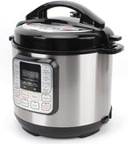 Alomejor Electric Pressure Cooker, 6L Multi Cooker with Smart Programs for Family Cooking Meal Prep (US Plug 110V)