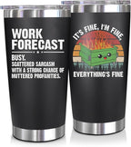 NewEleven Coworker Gifts For Women, Men - Funny Best Friend Present For Work Bestie, Boss, Friends - Gift For Boss, Employer, Bestfriend Gag Gift From Colleague, Friends - 20 Oz Tumbler