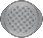 Farberware GoldenBake Nonstick Baking Sheet and Pizza Crisper Pan Set, 2 Piece, Gray (Pack of 2)