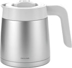 ZWILLING Enfinigy Drip Coffee Maker with Thermo Carafe 10 Cup, Awarded the SCA Golden Cup Standard, Silver