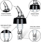 Automatic Measured Bottle Pourer - 1.5oz/45ml Quick Shot Spirit Measure Pourer Drinks Wine Cocktail Dispenser Home Bar Tools