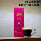 GILA Café Master Blend Aluminum Coffee Capsules – Dark Roast Espresso Pods Compatible with Nespresso Original Machines – Mexican Arabica Blend with Chocolate & Vanilla Notes, 60 Count