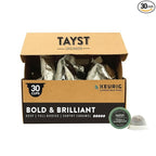 Tayst Coffee Pods, Bold & Brilliant Dark Roast, K Cups Compatible with Keurig Coffee Maker, Sustainable Single Serve, Pack of 30