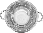 Winco Stainless Steel Colander with Base, 3-Quart