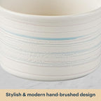 Pyrex (8-Piece, 6oz) Ceramic Ramekin Bakeware Set, Nonstick Souffle Oven Pans, Bakers, For Baking, Roasting, Steaming