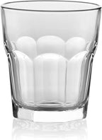 Libbey Gibraltar Drinking Glass Drinking Cup Set, Iconic Heavy Base Bar Glassware Thick Drinking Glasses Set of 12, 12-Ounce Rocks Glasses