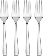 Mikasa, Delano Flatware Service for 4, 20 Piece Set, 18/0 Stainless Steel Silverware Set