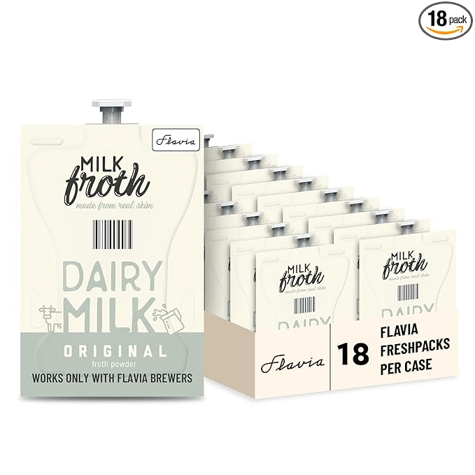 Mars Flavia Alterra Real Milk Froth, Original, 18 Count (Formerly Fabulous Froth)