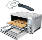 2 Pcs Air Fryer Convection Toaster Oven Tray Extractor, Grills Extractor | Food Clip Oven Tray Handle Scald Resistant Clip Common to Trays and Grills Used to Quickly Remove