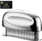 Meat Tenderizer Tool - Hand Held Blade Tenderizer for Meat - Ultra Sharp Needle Blades 100% Stainless Steel - Heavy Duty Kitchen Gadgets - Cooking Gadgets for Tenderizing Chicken, Steak, Veal, BBQ