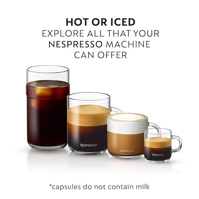 Nespresso Capsules Vertuo, Solelio, Mild Roast Coffee, 30-Count Coffee Pods, Brews 7.8 oz.