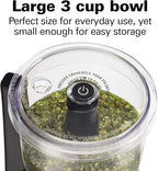 Hamilton Beach Electric Vegetable Chopper & Mini Food Processor (72850) and Hamilton Beach Portable Blender for Shakes and Smoothies (51131)