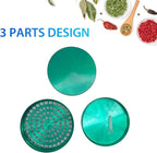 Matoolser 3 Inch Spice Grinder Mills for Kitchen (Green)