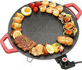 Non-Stick Electric Indoor Grill Pan, Indoor Smokeless Electric Griddle, 2026 Upgraded Smokeless Indoor Electric Grill & Nonstick Griddle for Steaks, Burgers and Indoor Cooking (Without Accessory)