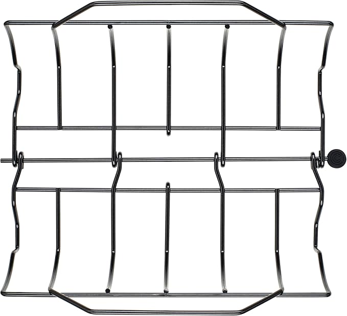 Circulon Ultra-Lasting Nonstick Roasting Pan with Rack, Roaster Pan with Easy Serve Rack, 17-Inch x 13-Inch, Black
