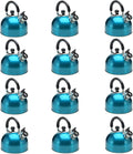 Stainless Steel Stovetop Whistling Tea Kettle 3 Liter (3-Quart) Classic Teapot with Ergonomic Handle, Works on Induction Cooktops-Turquoise, Pack of 12