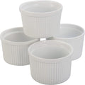 BIA Cordon Bleu Classic 8-Ounce Ramekin, Set of 4, White (900015S4SIOC)