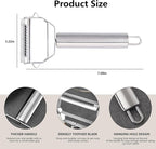 ReNext Multifunction Stainless Steel Julienne Peeler Vegetable Peeler Double Planing Grater Kitchen Accessories Cooking Tools
