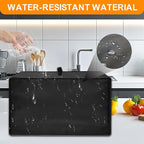 Heavy Duty Air Fryer Oven Dust Cover for Emeril Lagasse Everyday 360 Deluxe/XL,14.97"Dx19.31"Wx10.64"H, 600D Heat-Resistant Nylon w/Aluminum Foil, Waterproof Dustproof Toaster Oven Protector