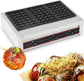 Takoyaki Maker Commercial Ebelskiver Pan 84 Holes Electric Grill Machine for Aebleskiver, Cake Pops, Pancake Balls, Donut Holes, 6000W, 110V