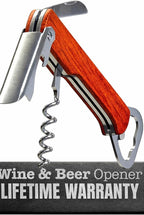 Bottle Opener Professional Stainless Steel Beer Corkscrew for Beverages Bartenders