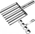 Quadruple Rice-meat dumplings Maker Tool, 304 stainless steel rice-meat dumplings stick, easy to make rice-meat dumplings, kitchen rice-meat dumplings making tool for cooking and baking