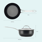 Anolon X - SearTech Nonstick Saucier, Induction Cooktop Compatible (2.4L/2.5qt)