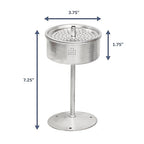 Stansport Aluminum Percolator Replacement Stem and Basket – Universal Fit for Camping Coffee Pots – Lightweight & Durable Outdoor Coffee Maker Accessory – 7.25" Height