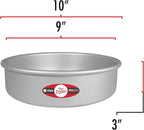 Fat Daddio's PCC-93 Anodized Aluminum Round Cheesecake Pan, 9 x 3 Inch