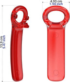 2 Pcs Readaeer Jar Opener for Weak Hand & Seniors with Arthritis (Red)