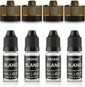 Cocktail Bubble Smoke Gun Accessories, 10 ml, Includes 4 Contains, 4 Aromatic Flavor Oils, Bland Flavor