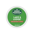 Green Mountain Coffee Roasters Lake and Lodge Blend Keurig Single-Serve K-Cup pods, Medium Roast Coffee, 96 Count