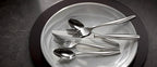 Oneida Silverware Set, Camlynn Mirror 20-Piece Everyday Flatware Set, Service For 4, 18/0 Stainless Steel, Knives Spoons And Forks Sets, Dishwasher Safe, Home and Kitchen Utensils(Silver, 20 Piece)