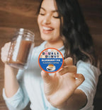 Double Donut Coffee Blueberry Flavored Coffee Pods, Medium Roast Coffee,Compatible with Keurig K Cups Brewers, 72 Cups