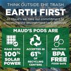 Maud's French Roast Coffee Pods, 200 ct, Dark Roast Coffee in Recyclable Single Serve Pods – 100% Arabica Coffee, Compatible with Keurig K Cups Maker