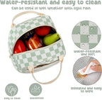 Bluboon Lunch Box for Women Cute Lunch Bag Reusable Insulated Lunch Bags Large Capacity Lunchbox Cooler for Work Picnic or Travel