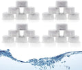 24 Pack Replacement Activated Charcoal Water Filter Cartridges for Beautiful 14-cup Programmable Drip Coffee Maker, Premium Water Filtration Pods Compatible with Drew Barrymore coffee makers